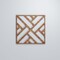 Ekena Millwork Medium Killeen Decorative Fretwork Wood Wall Panels, Walnut, 15 3/8"W x 15 3/8"H x 3/8"T WALW16X16X0375KLNWA - alternate 6